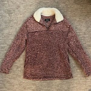 Cozy Sherpa Pullover